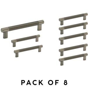 Amerock Bronx 6-5/16 in (160 mm) Center-to-Center Cabinet Pull – Pack of 8